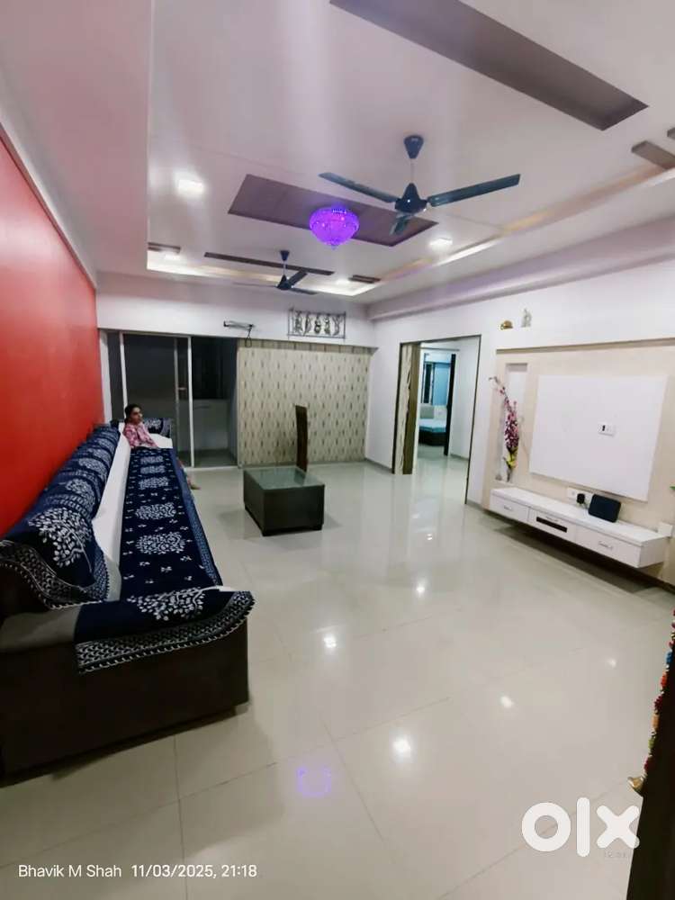 Rent 3BHK Furnished Flat, Near L &T Company, Ajwa Road, Vadodara