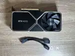 NVIDIA RTX 4070 Founders Edition 12GB GDDR6X GPU Graphics Card Adapter
