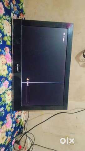 Sony Bravia led tv non smart 24 inch line aa rahi hai ok hai
