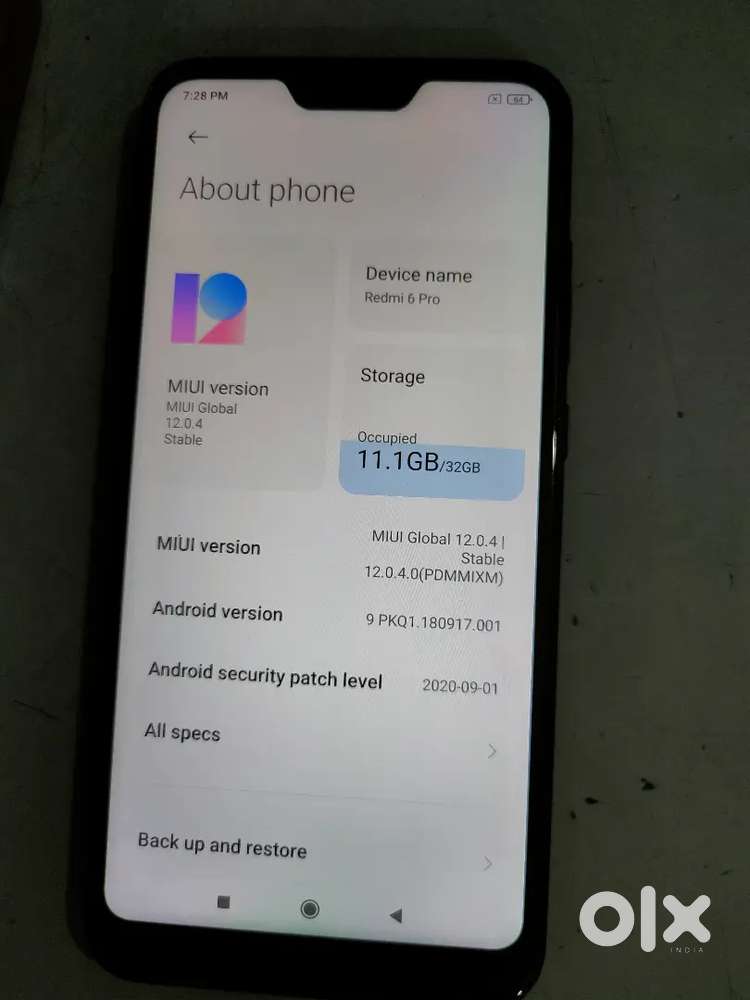 Redmi 6 pro