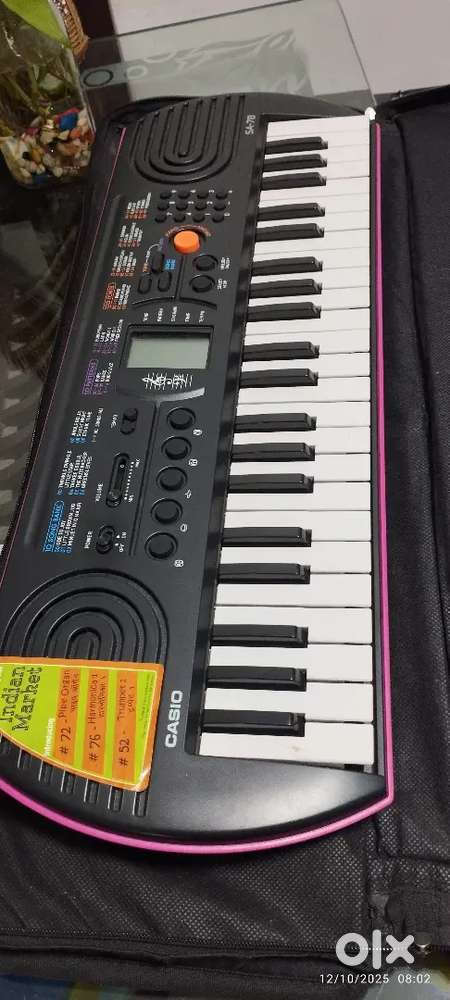 Electronic keyboard -Casio(SA -78)