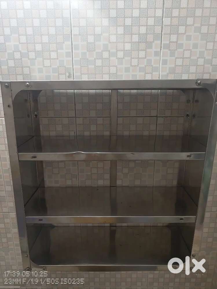 Steel utensils Rack
