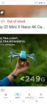 Izi mini x drone fly more combo brand new condition