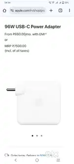 Original used  Macbook type C adapter for sale