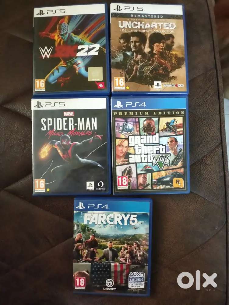 Ps5 and ps4 CD for sell