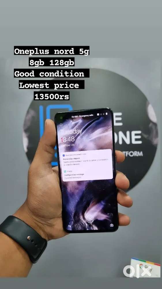 Oneplus nord 5g good condition 8gb 128gb lowest price at safezone mobi