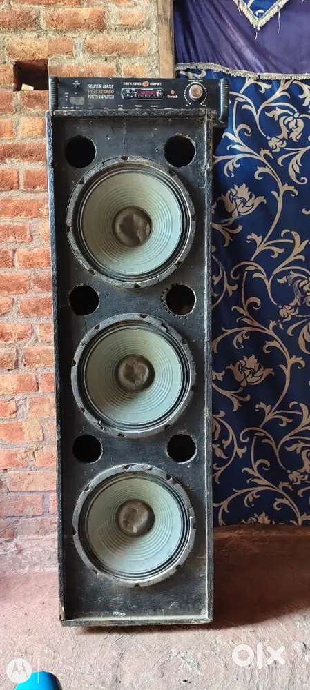 High sound amplifier top