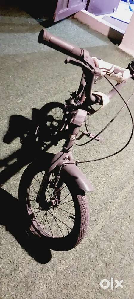 16 inch bicycle black color fire fox for kids