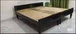 Double bed without matrex