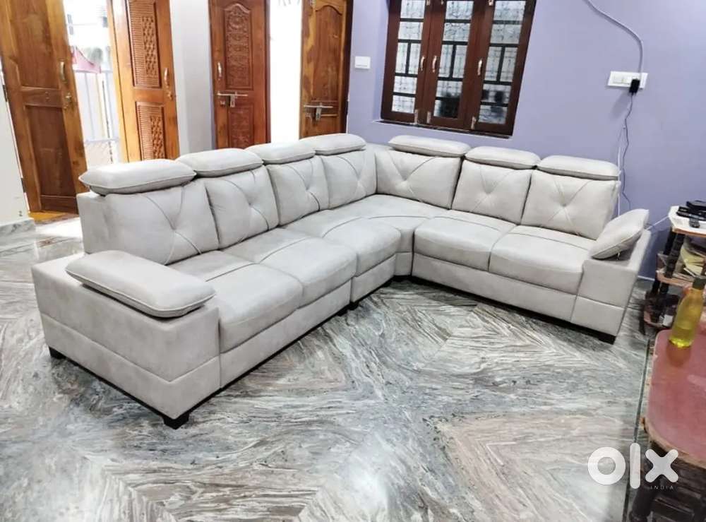 L shape sofa luxurious model