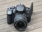 Canon 700D with lens