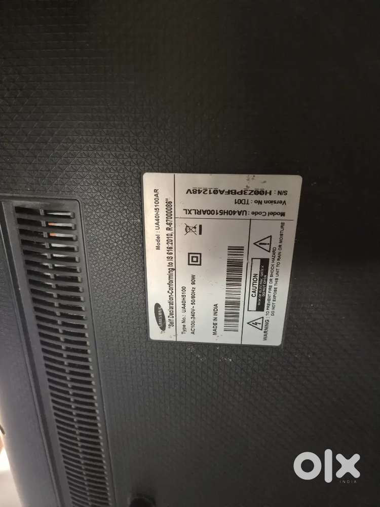 Samsung LED TV 40INCH