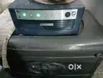 Inverter with battery
