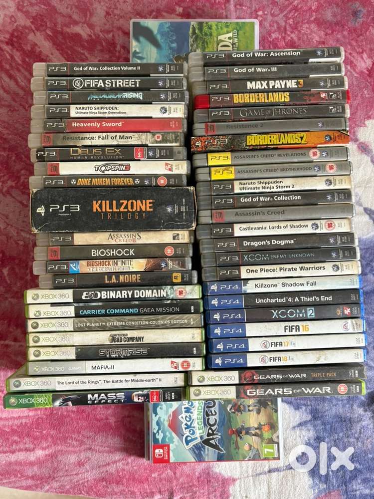 Ps3 ps4 and Xbox 360 games for sell