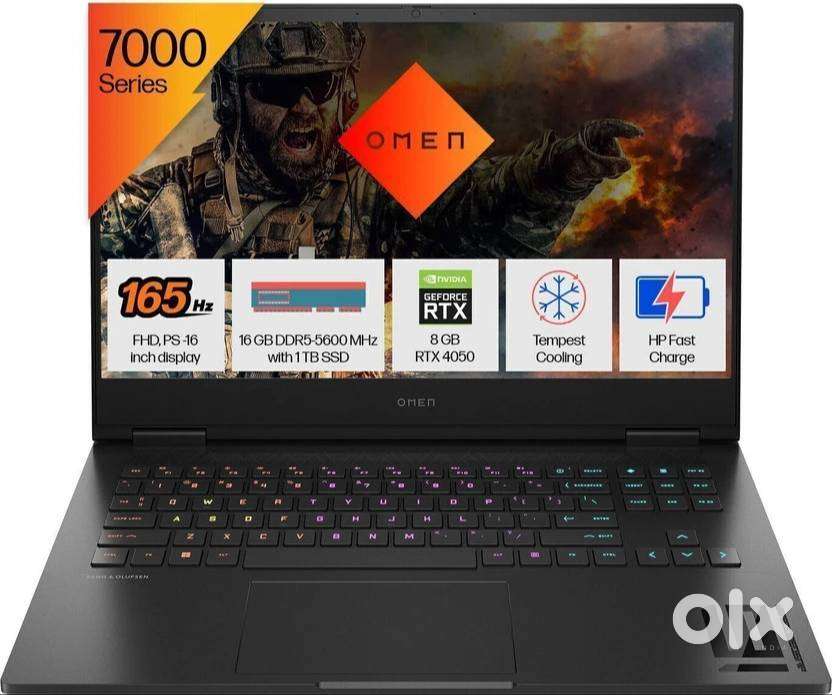HP Omen 16  Ryzen 7 7840HS  RTX 4050  16GB  1TB  165Hz Display