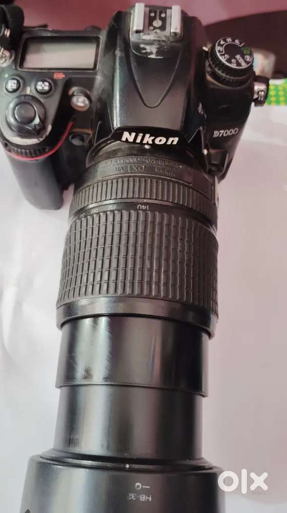Nikon D 7000 Camra 18x140 Lance