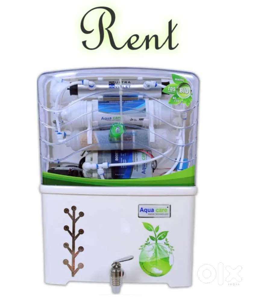 Water purifier available on rent
