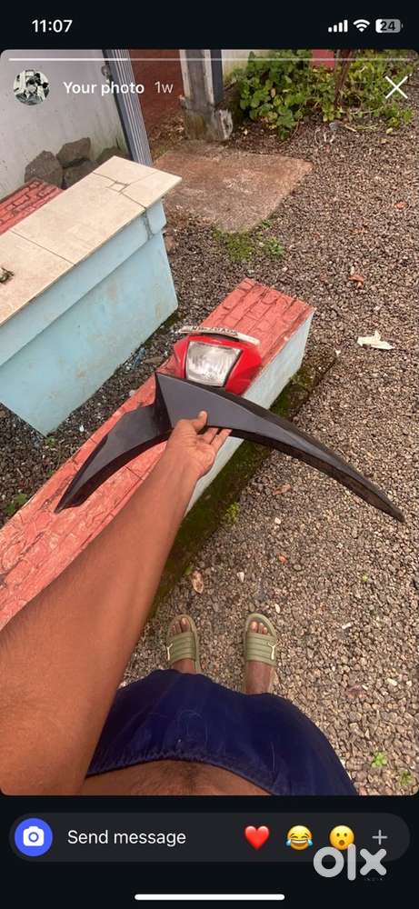 Head and mudguard impulse