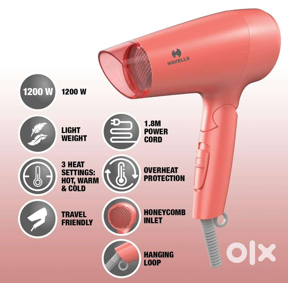 Brand New Havells HD2223 With Cool Shot 2 Years Warranty.