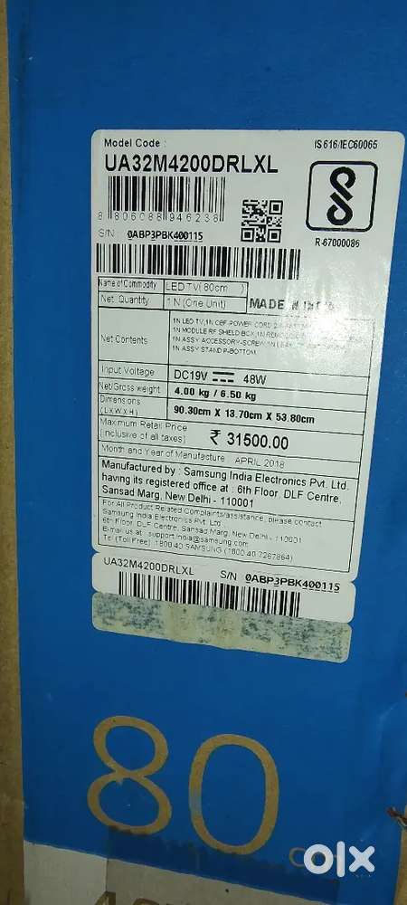Samsung 32 HD TV is on sale