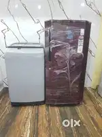 Lg flower model refrigerator & samsung daimond drum washing machine*/*