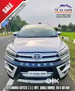 Toyota Innova Crysta 2.4 Z 7 STR, 2019, Diesel
