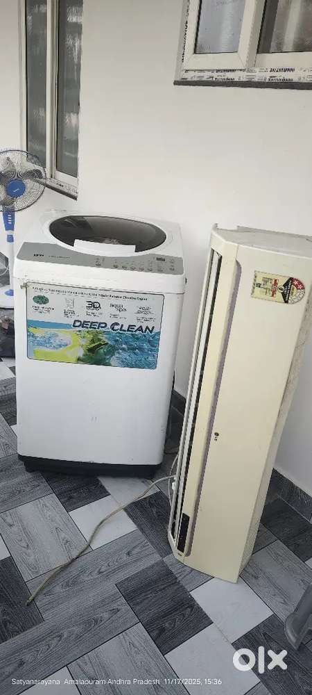 AC & washing machine sale