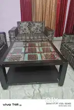 sofa with center table