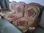 5 Seater pure wood sofa