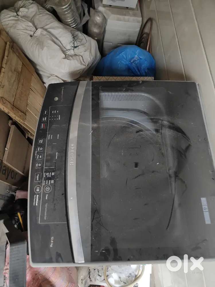 Bosh washing machine top load 12kg