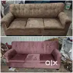 Extra comfort design fabric sofa set