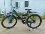 Brand name= Schnel, brought for 10000/- 1.3 year old, smooth riding.