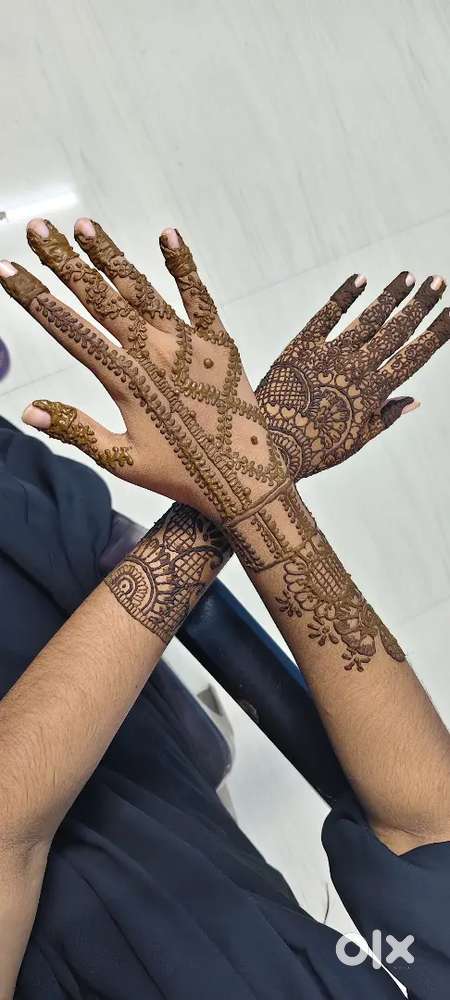 I will apply henna on it