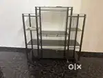 Glass T V unit