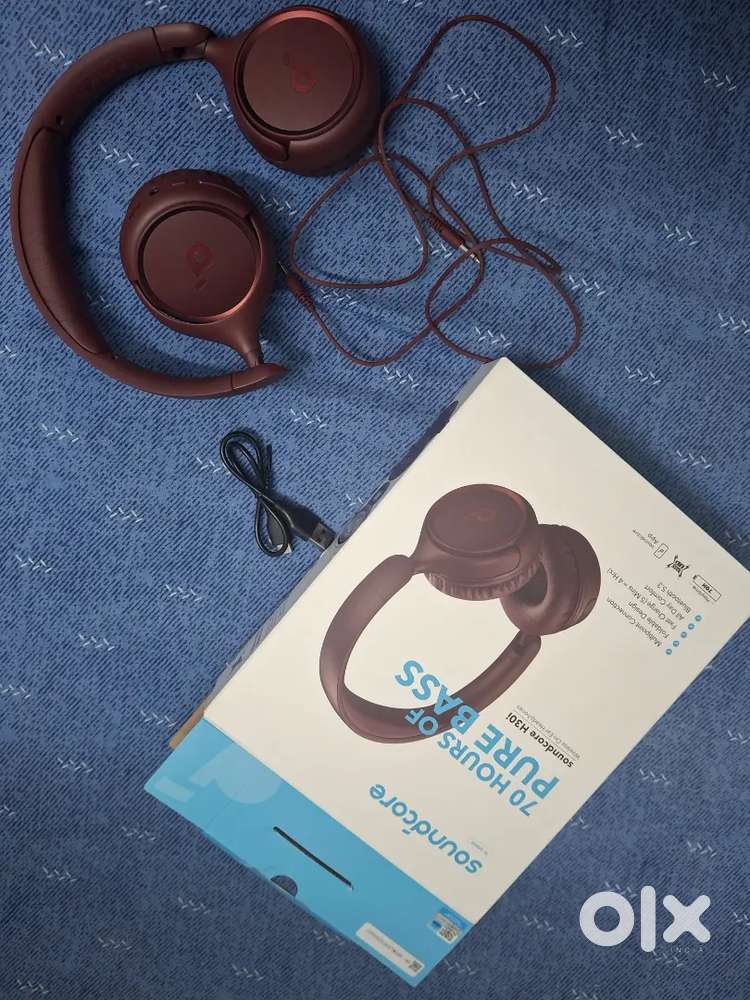 Soundcore H30i 70H playtime Bluetooth headphones. Totally new & Unused
