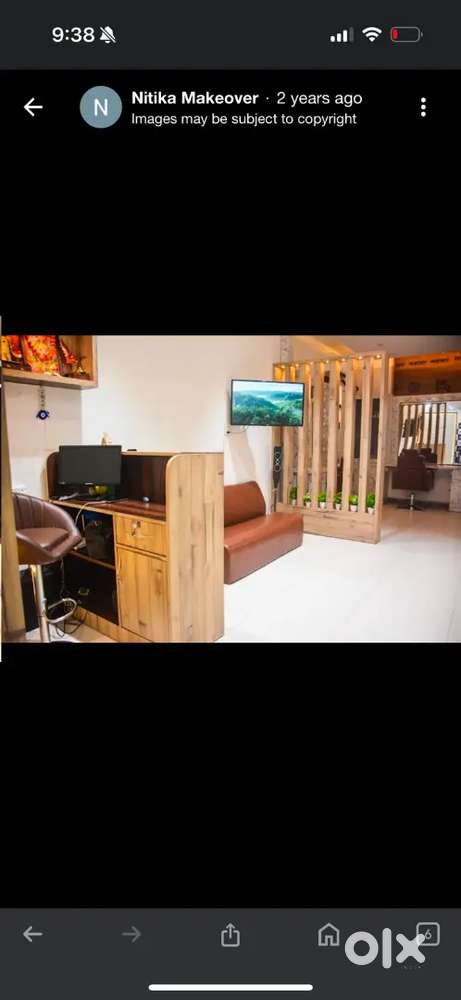 Salon for sale shop rented