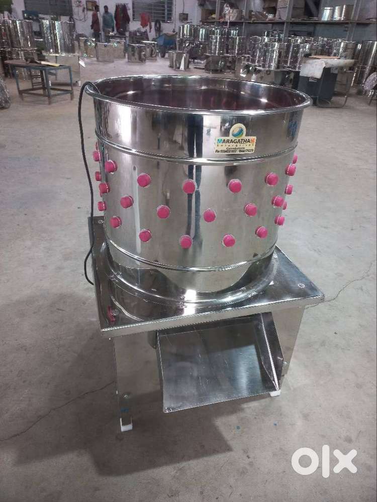Chicken Feather Machine, 3 Birds