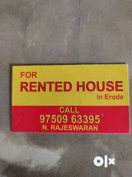 Arranged rented house in Erode