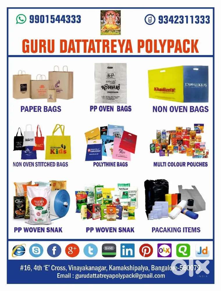 Packing bags marketing job