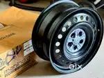 2025 Thar Roxx 18 Inch Black Steel Rims (4 no.)