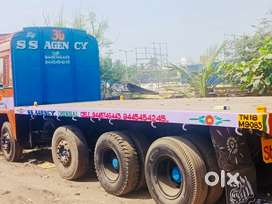 Tata 3118 12 wheel tarus lorry platform body