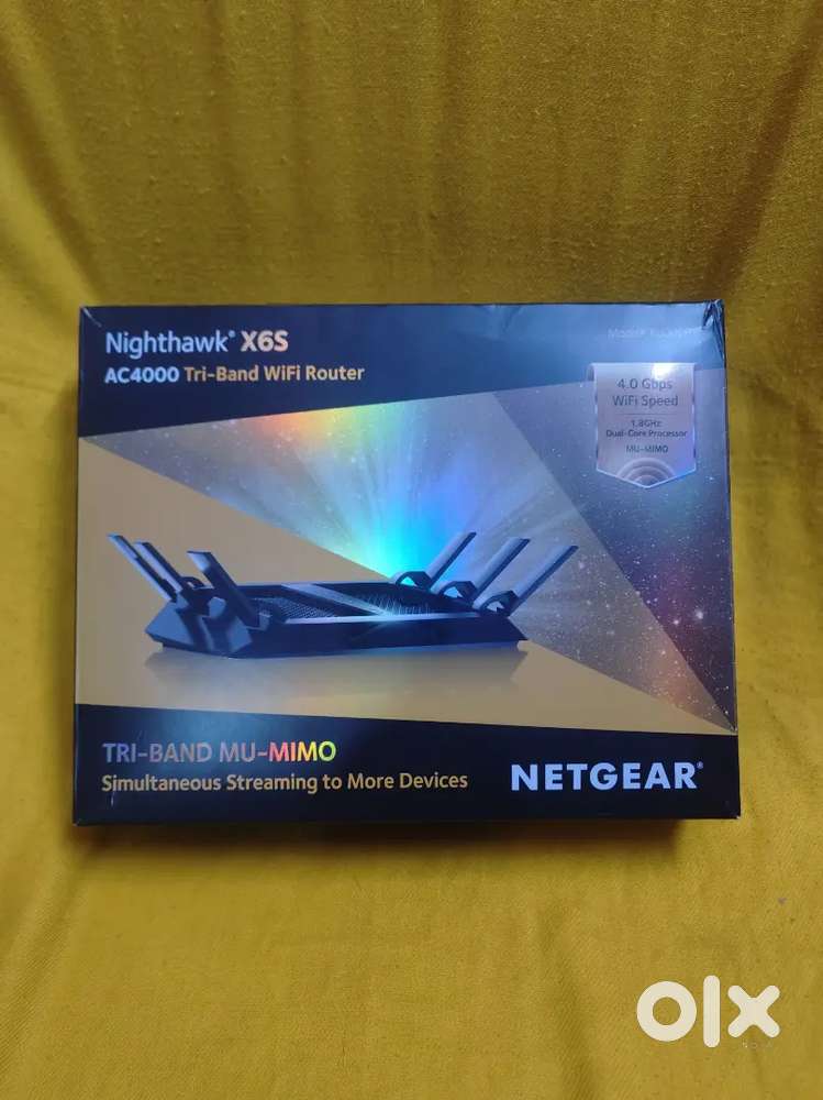 NETGEAR Nighthawk X6S AC4000 Tri-Band WiFi Router Gigabit R8000p
