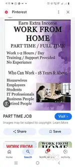 Work from home.