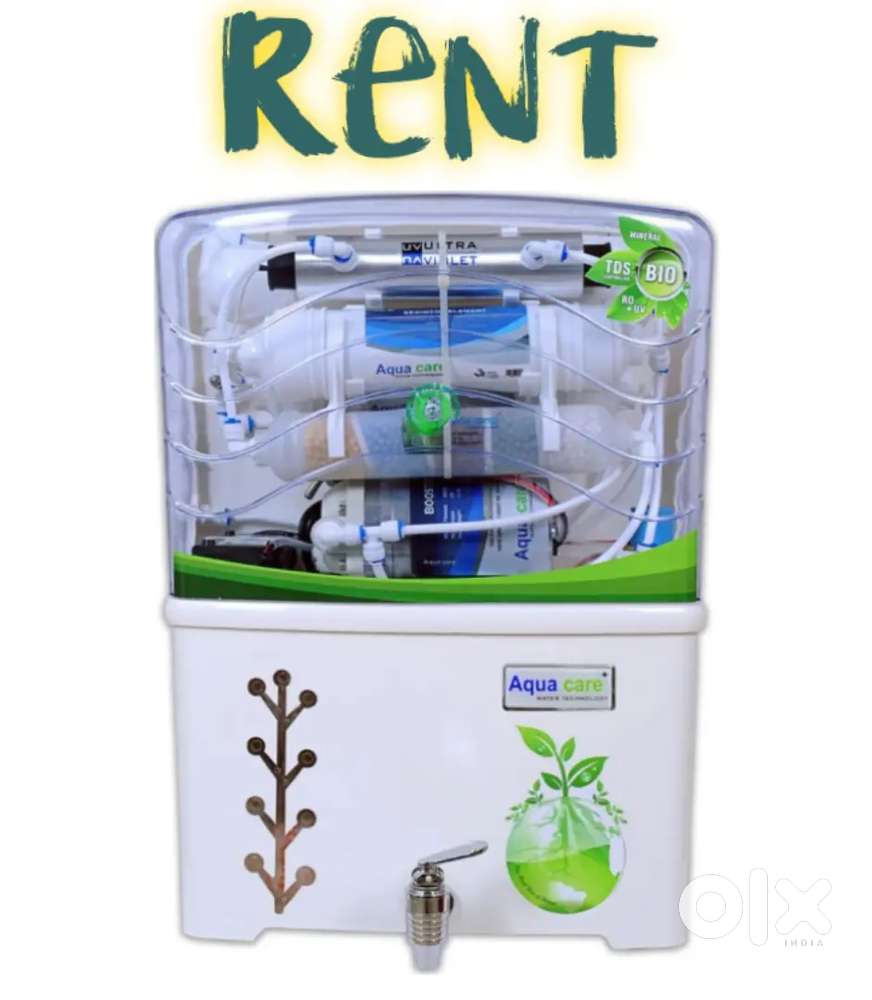 Water purifier available on rent