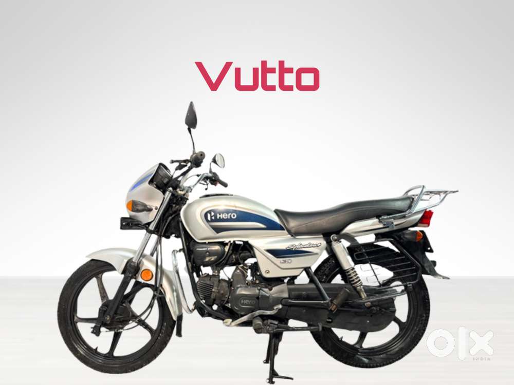 Hero Splendor Plus Self Alloy i3S (2061), 6 months warranty