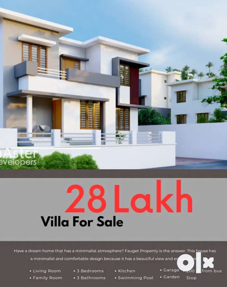 Villa For Sale at 28Lakhs