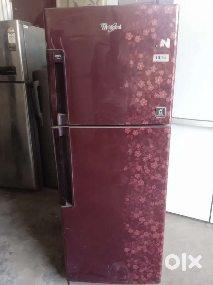 Whirlpool double door fridge 242 liter
