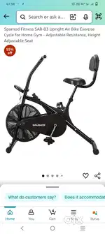 Sparnod fitness cycle without digital monitor