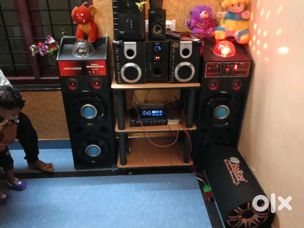 Impex st 100 a (party speaker) with mic