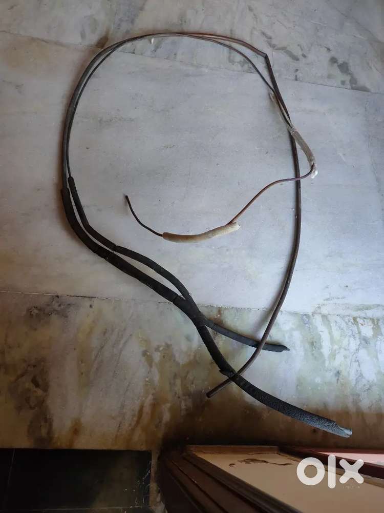 Airconditioner Copper duct with insulation.